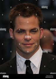 Chris pine kirk premiere star hi-res stock photography and images