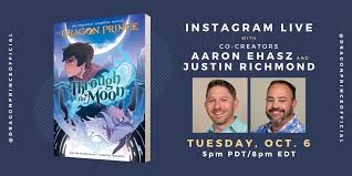 At the summit of the five kingdoms, viren fights to win the support of a young queen. The Dragon Prince Ar Twitter Through The Moon The First Official Graphic Novel Of The Dragon Prince Universe Arrives October 6th On Launch Day Co Creators Aaron Ehasz And Justin Richmond Will Be