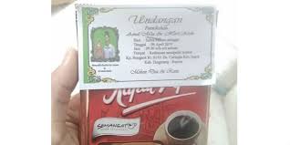 • cara membuat format undangan di ms word dan menentukan ukuran undangan full color di word. Viral Undangan Nikah Murah Di Bungkus Kopi Kemasan Uangnya Tak Mubazir Dream Co Id