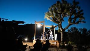 Where to watch palm springs palm springs movie free online Masks In A Musical Drive In Theater Brings West Side Story To Palm Springs