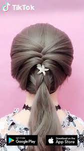 Super Easy To Try A New Hairstyle Download Tiktok Today To Find More Amazing Vieos Also You Can Post Videos To Sh In 2020 Diy Hair Color Diy Hairstyles Hair Hacks