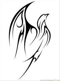 We have collected 38+ eagle flying coloring page images of various designs for you to color. Flying Tribal Eagle Tattoo Coloring Page For Kids Free Eagle Printable Coloring Pages Online For Kids Coloringpages101 Com Coloring Pages For Kids