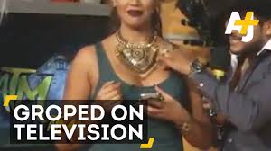 To feel with your hands, especially in order to find or move…. Groping Of Mexican Tv Host On Live Television Sparks Online Reaction Youtube