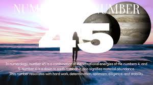 Numerology Number 45 Numerology Numerology Numbers Numerology Birth Date