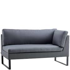 Compare multiple quotes for furniture shipping at uship.com. Flex Lounge Sofa 2 Sitzer Links Grau Cane Line Pavilla Online Shop
