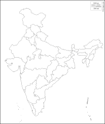 High resolution maps of indian states bragitoff com. Political Map India Outline Universe Map Travel And Codes