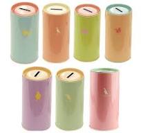 Amazon.com: Artibetter Box Money tin can Piggy Bank for Kids ...
