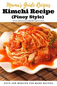 Kimchi Recipe Pinoy Style In 2020 Kimchi Recipe Kimchi Food