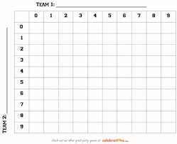 Superbowl Squares Super Bowl Football Diy Super Bowl Super Bowl Pool