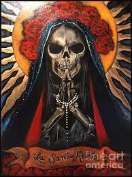 736 x 1041 · jpeg. La Santa Muerte Beach Towel For Sale By Dori Hartley