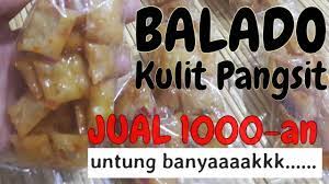 .plastik snack makanan mesin seal kecil deskripsi : Resep Balado Kulit Pangsit Jual 1000an Di Warung Dan Kantin Sekolah Youtube