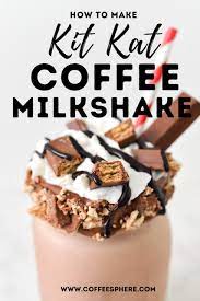 Read our breville espresso machine reviews here and find out which model is right for you (and which one you should avoid). Kit Kat Coffee Milkshake Coffeesphere