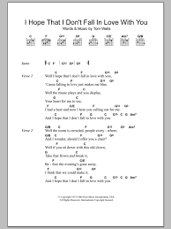 I Hope That I Don T Fall In Love With You By Tom Waits Guitar Chords Lyrics Guitar In In 2020 Guitar Chords And Lyrics Guitar Songs For Beginners Dont Fall