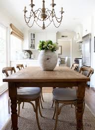 Breakfast Area Refresh And My New Farmhouse Table French Country Dining Room French Country Dining Room Lighting Country Dining