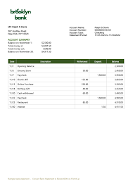 FormX.ai Converter - Bank Statement