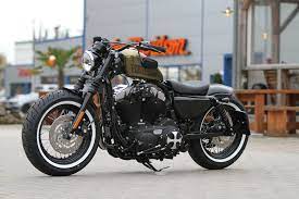 Cut air cleaner intake filter system for harley 48 72 sportster xl 883 1200 scl. Front Fender 48 Fiberglass For Sportster Forty Eight At Thunderbike Shop