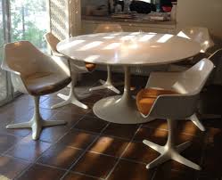 You'll find new or used products in tulip table on ebay. Burke 60 Tulip Table And 7 116 Chairs Collectors Weekly