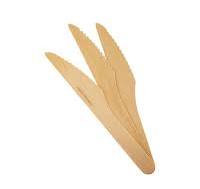 Disposable Wooden Knife 6. 5 in. - Sweet Flavor