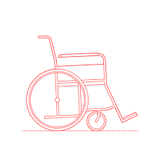 In addition to use, a power wheelchairs weight will also vary based upon the available options. Wheelchairs Dimensions Drawings Dimensions Com