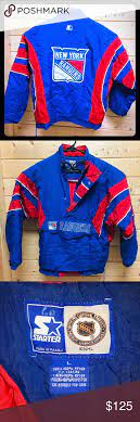 New York Rangers Nhl Hockey Bomber Varsity Jacket Varsity Jacket Jackets New York Rangers