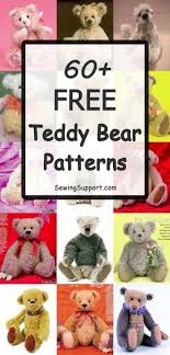 You can still feel the warmth of your loved one by keeping the bear close to you by using their old denim! 62 Ideas For Doll Pattern Free Sewing Teddy Bears Teddy Bear Sewing Pattern Teddy Bear Patterns Free Teddy Bear Knitting Pattern