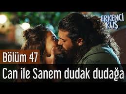 Erkenci Kus 47 Bolum Can Ile Sanem Dudak Dudaga Youtube Sanem The Dreamers Movie Clip