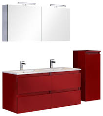 Shop this collection (44) 49 in. Waterfront Red Crystal Bathroom Vanity Unit 120 Cm Modern Bathroom Vanity Units Sink Cabinets By Discac Houzz Uk