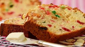 The cake can be served plain with a dusting of powdered sugar or with fresh fruit and softly whipped cream. Light Fruit Cake Recipe Demonstration Joyofbaking Com Youtube