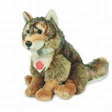 Plush Soft Toy Timber Wolf By Teddy Hermann 30cm Amazon Co Uk Toys Games Wolf Stuffed Animal Animals Wild Plush Animals