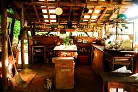 Even though it's located close to the indoor kitchen, it still has its own sink an outdoor kitchen can be temporary and lit by torches, with food cooked on a portable grill and served on a wooden table you've brought from. 5 Simple Outdoor Kitchen Ideas Wild Abundance