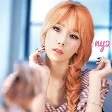 Taeyeon Hazelnut Hair Or Mybe Orange Hair Girlsgeneration Gg Snsd Soshi Makeup Photoshoot Fanarts Kpop Taeyeon Sunny Snsd Taeyeon Taeyeon Snsd