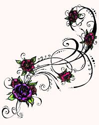 The many combinations make a dagger tattoo extremely versatile. Dagger Flower Tattoo Sample