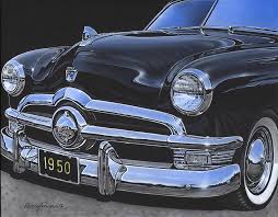 Image result for Black 1950 Ford