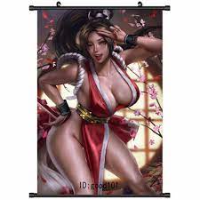 Anime Hot Girl Picture Mai Shiranui Art Print Poster Wall Scroll 60X90cm |  eBay
