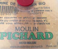 Farine De Sarrasin Bio Moulin Pichard 1 Kg