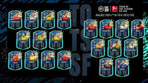 The bundesliga tots has been leaked for fifa 20 team of the season so far! Fifa 20 Bundesliga Liga Nos Totssf Guaranteed Sbc Details Leaked Dexerto