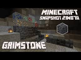 Grimstone, new ore textures, and more! Minecraft 1 17 Snapshot 21w07a New Grimstone Ore Generation Textures Youtube