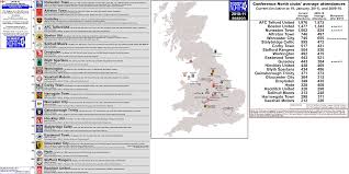 England Non League Football 2010 11 Conference North A 6th Level League Billsportsmaps Com