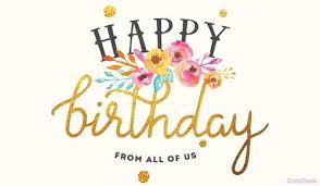Unique Birthday Wishes For Family Member Send This Free Happy Birthday From All Of Us Ecard To A Friend Or Family Member Send Free Happy Birthday Cards Happy Birthday Cards Images Happy Birthday Fun