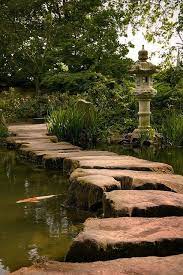 Stone Path At The Japanese Gardens In Japanese Garden Japanese Garden Landscape Stone Path