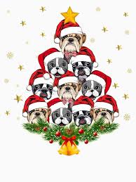 French Bulldog Christmas Tree T Shirt By Thuthuatna Blue French Bulldog Puppies French Bulldog Funny Dachshund Christmas