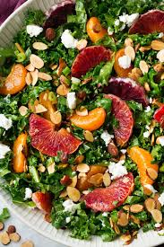 Kale Orange Salad Healthy Salad Recipes Vegetarian Recipes Easy Lunch Recipes Indian