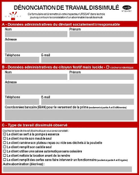 Les risques du travail dissimulé. Denonciation De Travail Dissimule Bonjour Communiste