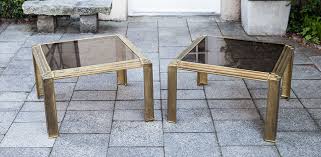 Brass furniture handles brass handle for drawers coffee tables. Brass Coffee Table Attributed To Peter Ghyczy Schlicht Designmobel