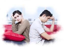 Image result for images of UPSET husband and wife