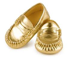 Gold Golden Baby Feet Shoe Madchenmode Kind Mode Babyschuhe