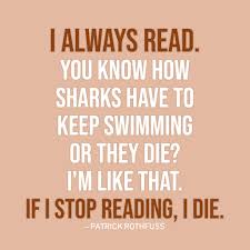 If I Stop Reading I Die Scattered Quotes