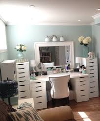 Makeup Organization Eas With Large Drawer And White Color Table Small Makeup Vanity Table Ikea With M Bedroom Vanity Set White Bedroom Vanity Ikea Vanity Table