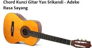 Chord Kunci Gitar Yan Srikandi - Adeke Rasa Sayang - CalonPintar.Com