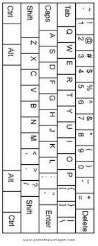 Gestalte mit diesen kostenlosen vorlagen schnell und einfach einladungen, gutscheine, schilder und. Keyboard Gratis Malvorlage In Beliebt09 Diverse Malvorlagen Ausmalen